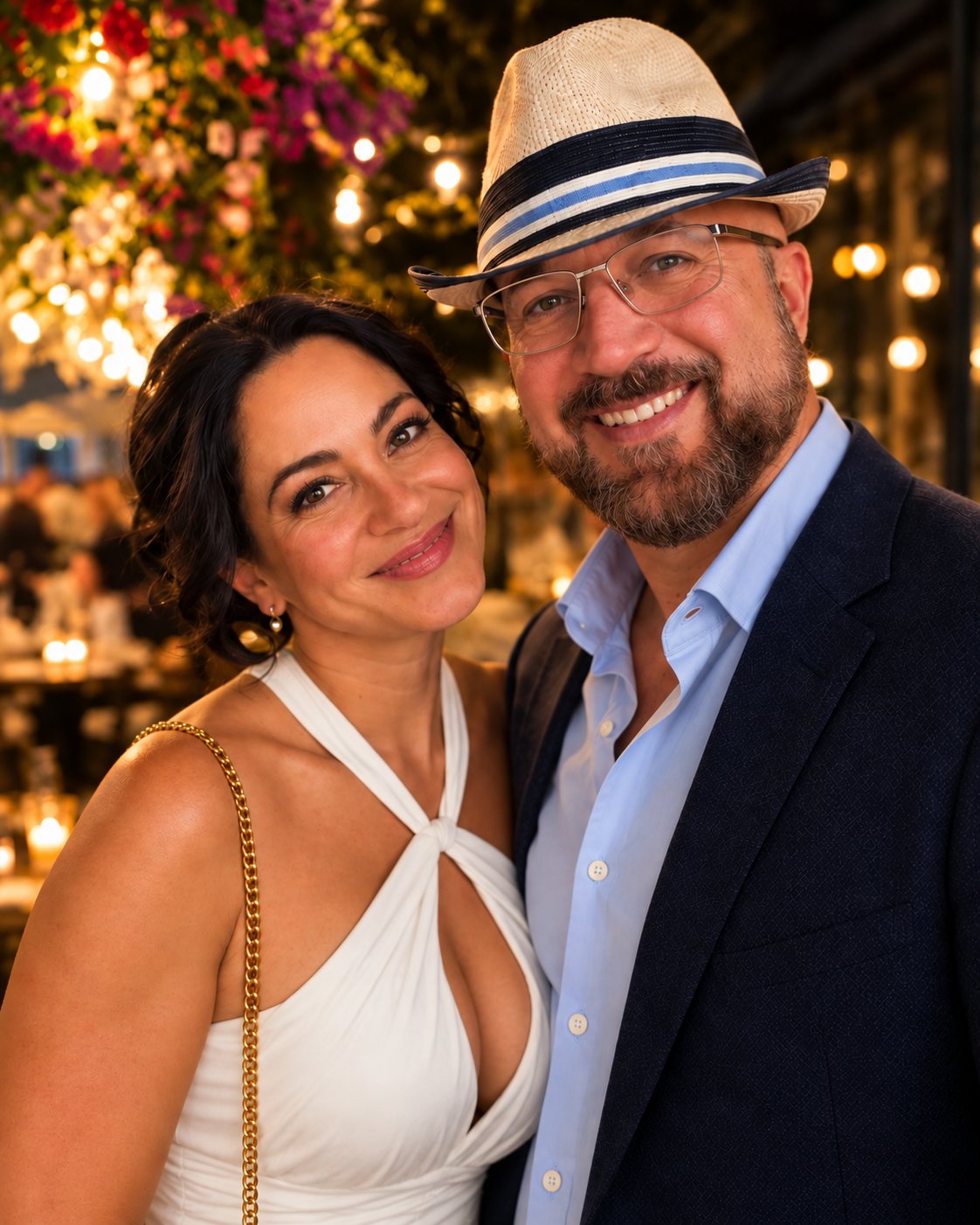 Dr. Khaldoun Sweis with his wife Aimee
