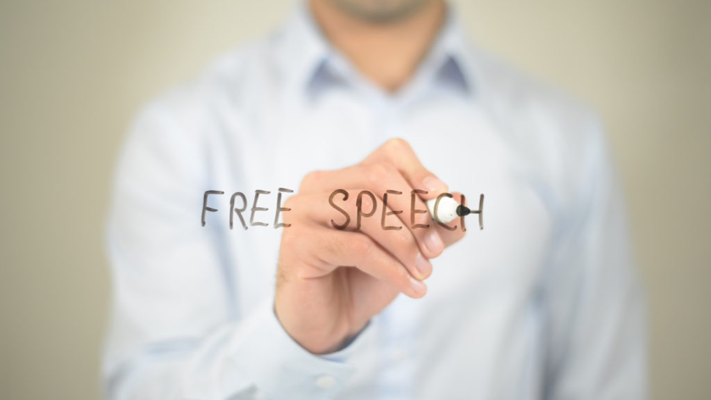 Freedom of Speech Header Image Freedom of Speech Header Image