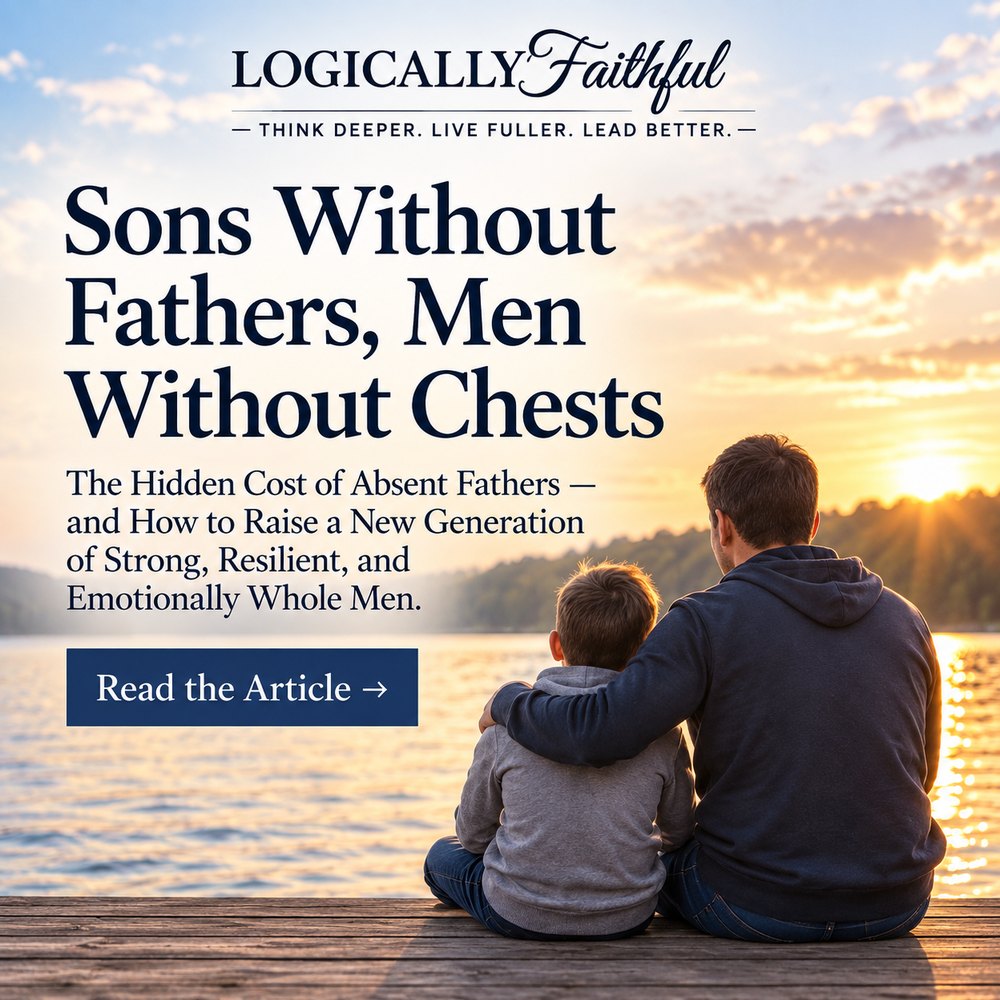 Sons Without Fathers, Men Without Chests - Logically Faithful